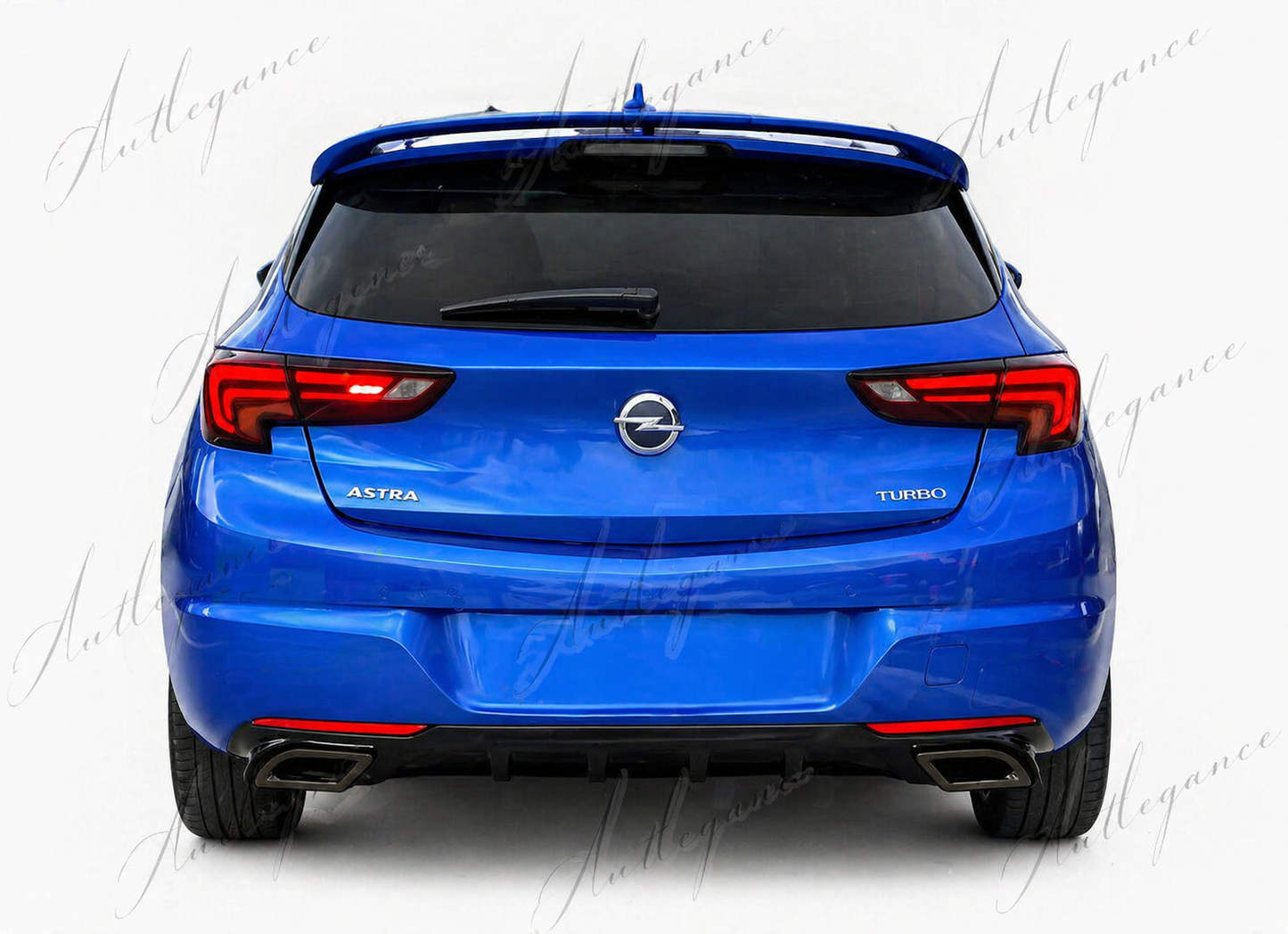 🔥ART.0312 DIFFUSORE ADATTO PER OPEL ASTRA K 2015-2021 LOOK SPORT NERO LUCIDO🔥