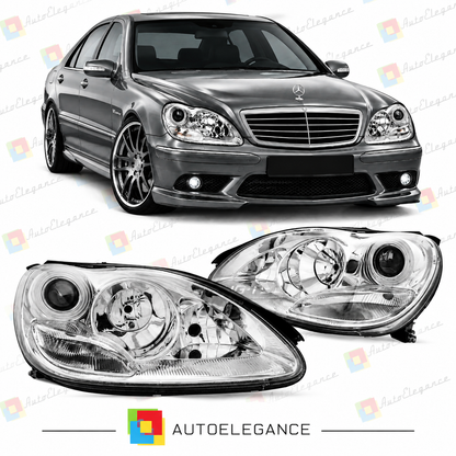 💕ART.10600 FARI  ANTERIORI ADATTO  PER MERCEDES W220 S-KLASA 10.02-05.05💕 (Copy)