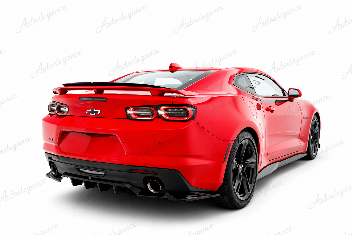 🔥ART.9735 SPLITTER POSTERIORE PER CHEVROLET CAMARO SS Mk6 FACELIFT🔥