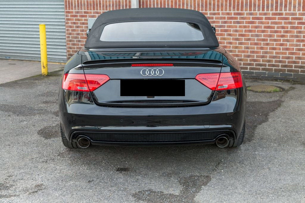 SPOILER POSTERIORE PER AUDI A5 CABRIO LOOK S5 GREZZO 2007-2016 GREZZO