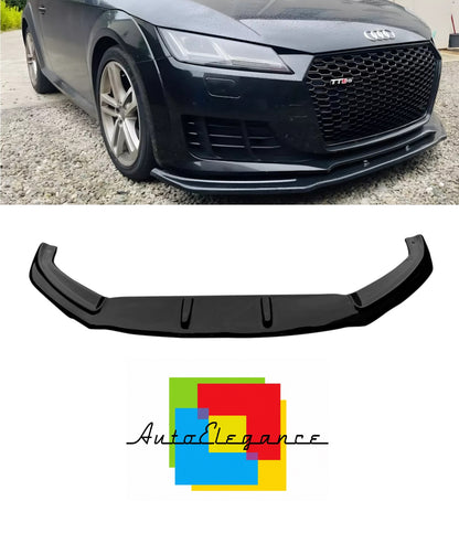 💕Splitter adatto per  AUDI TT RS 8S  nero  lucido💕