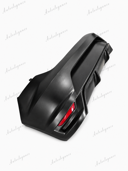 🔥ART.0858 PARAURTI POSTERIORE PER SEAT LEON 5F 5 PORTE LOOK FR CON USCITA 1+1🔥