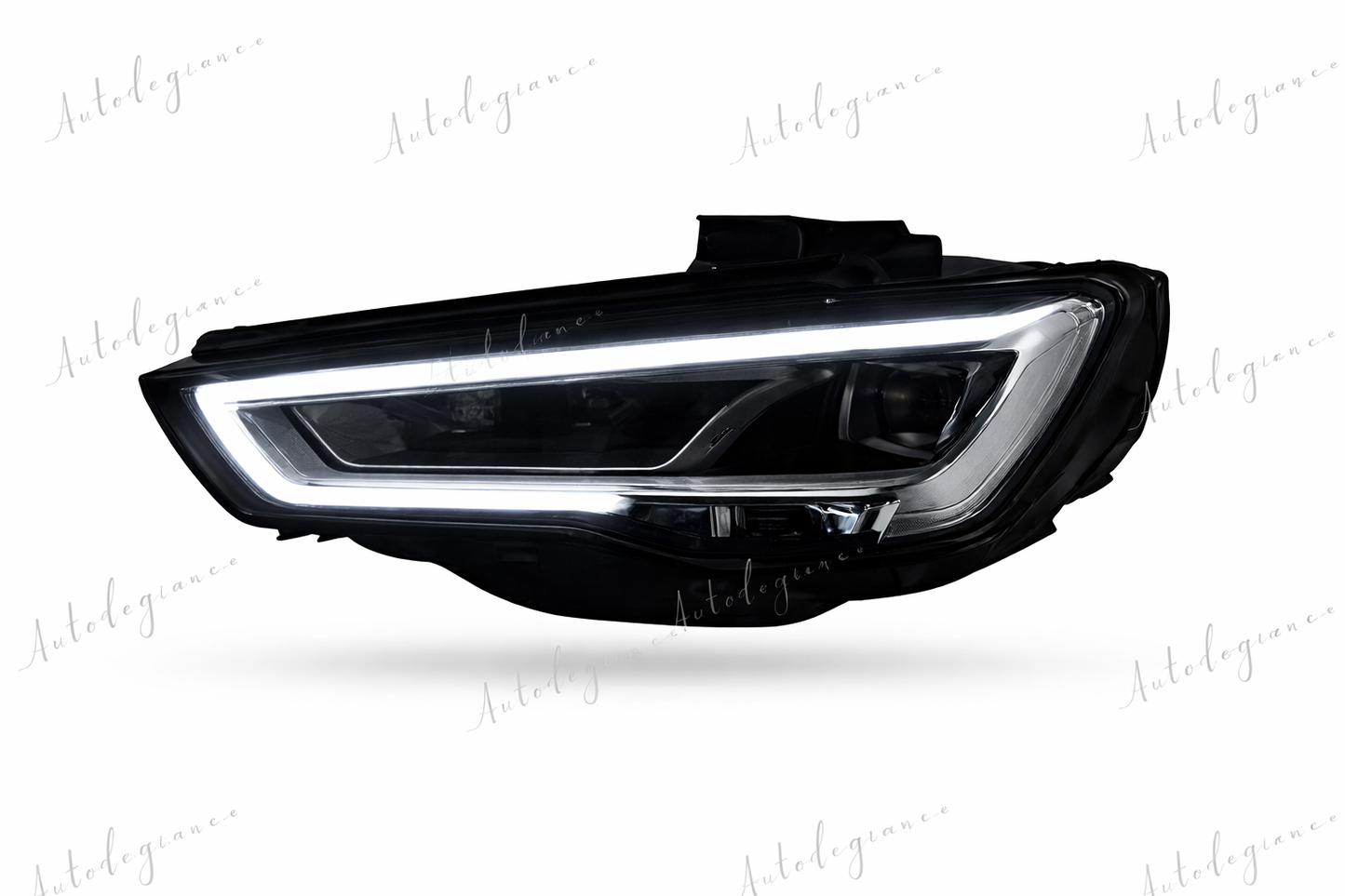 🔥COPPIA FARI A3 8V FULL FULL LED 12-16 LOOK MATRIX PER FARI ALOGENI🔥