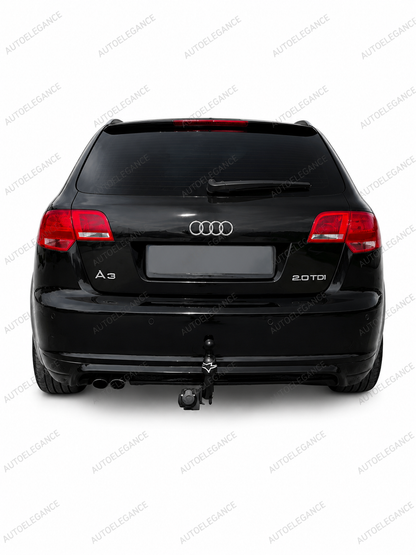 💫ART.0263 DIFFUSORE POSTERIORE PER AUDI A3 8P SPORTBACK 2005-2008💫