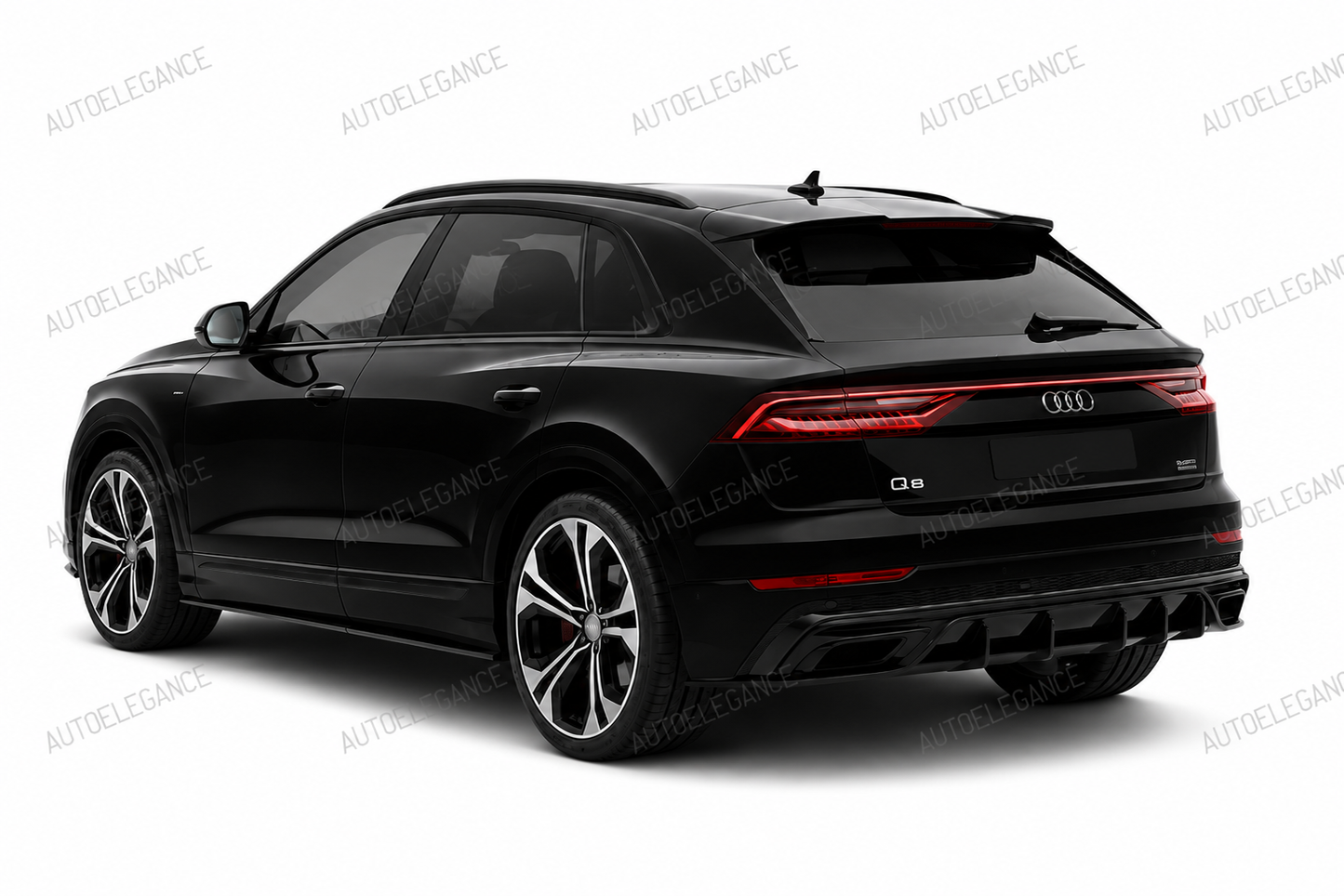 💕ART.5734  SPLITTER + FLAPS AUDI Q8 2018 - up💕