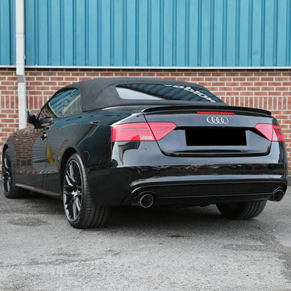 SPOILER POSTERIORE PER AUDI A5 CABRIO LOOK S5 GREZZO 2007-2016 GREZZO
