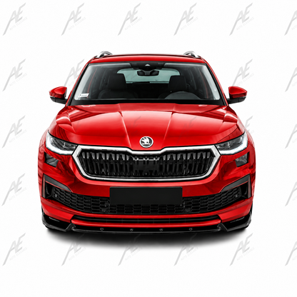 💕SPLITTER  Skoda Kodiaq Mk1 FL 2021+  NERO  LUCIDO 💕