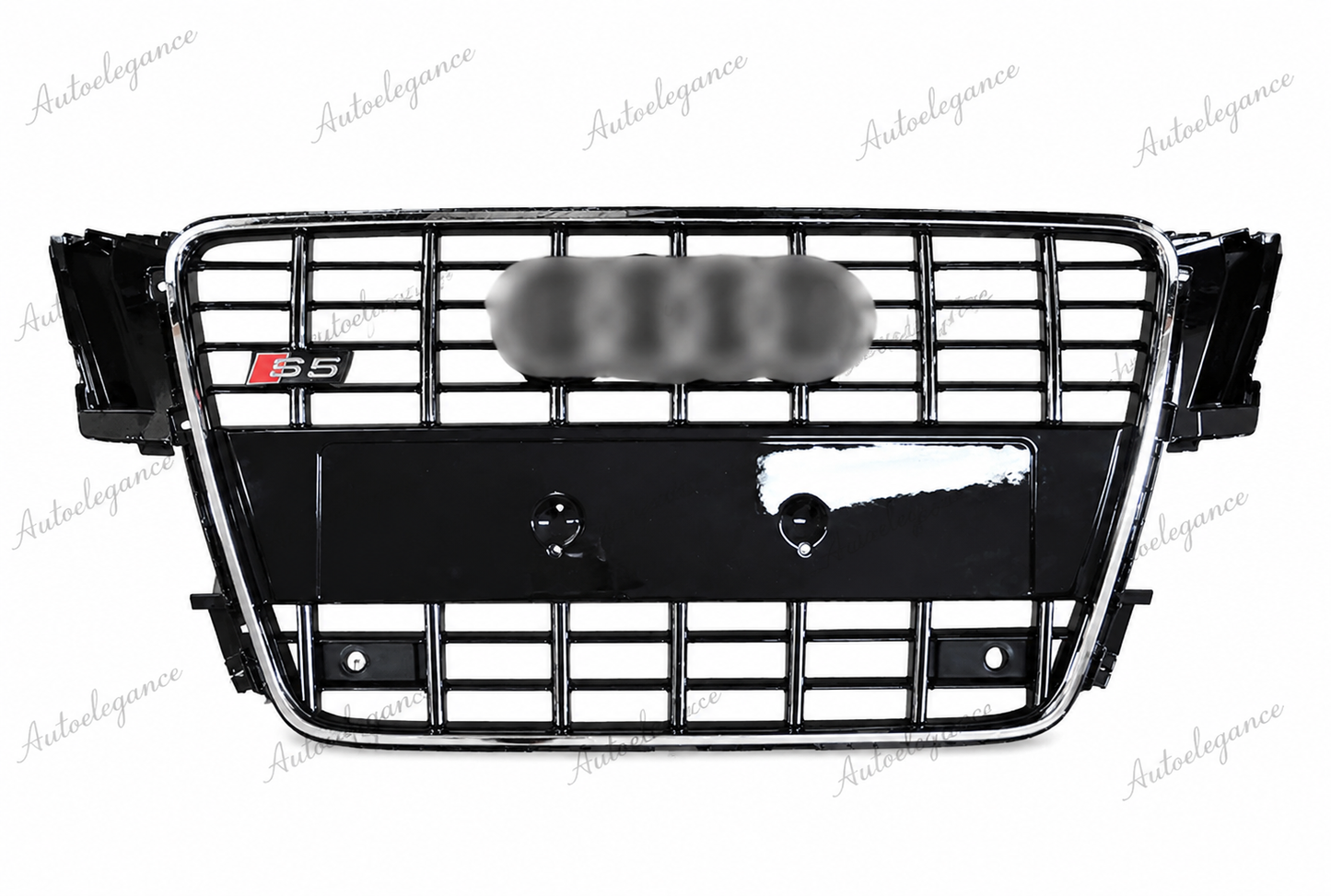 🔥ART.0607 GRIGLIA ADATTO PER AUDI  A5 2007-2011 LOOK S5 CROMATA 🔥