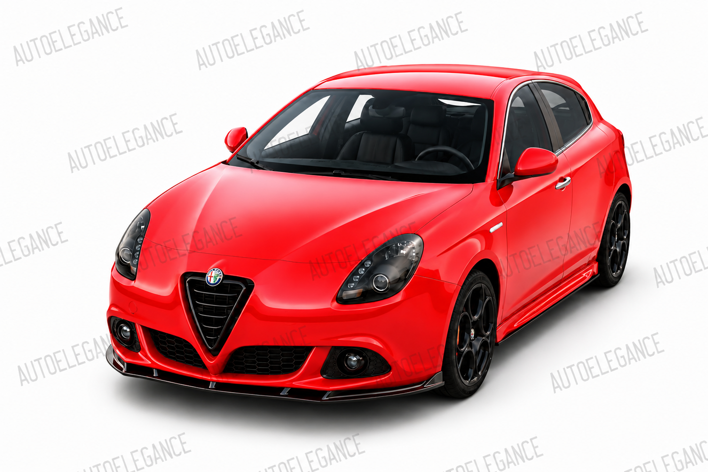 💕ART.1854  SOTTO MINIGONNE ALFA ROMEO  GIULIETTA 2010-2020 NERO LUCIDO  💕