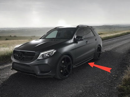 🔥Predellini compatibili con Mercedes-Benz W166 ML GLE nero🔥