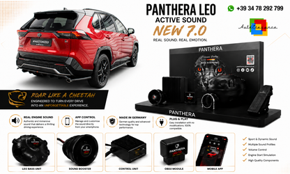 💕ART.2672 PANTHERA Soundsystem Booster 7.0 -Toyota RAV4 GR Sport Mk5💕