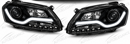 ART.5917  FARI ANTERIORI ADATTO PER VW PASSAT B7 10.10-10.14 NERO