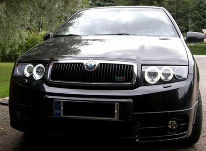 💫ART.6205 FARI OCCHI D'ANGELO NERI per SKODA FABIA I 1999-2008💫