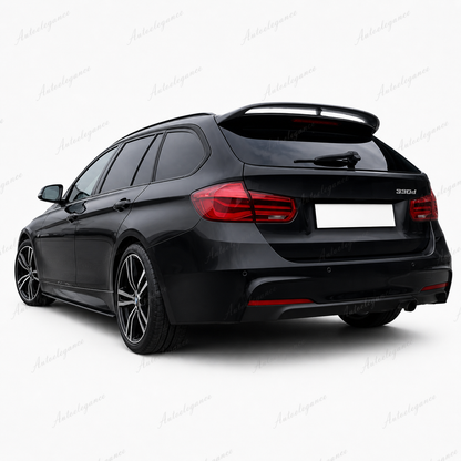 🔥ART.9746 SPOILER POSTERIORE PER TETTO BMW  F31 NERO LUCIDO IN ABS / 12-18🔥