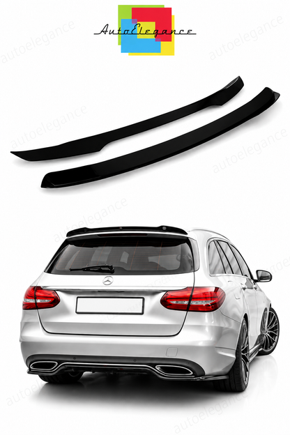 💕Spoiler  adatto per   Mercedes C Estate S205 Facelift nero lucido 💕