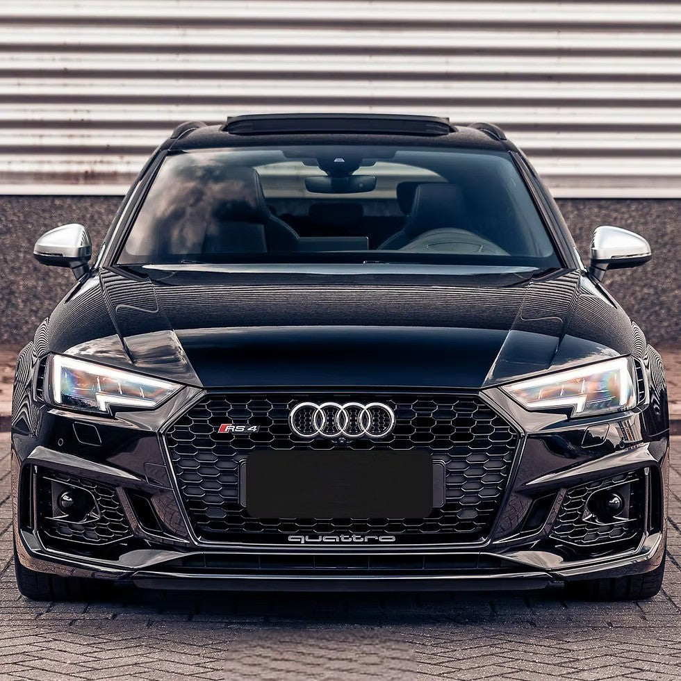 💥ART.3734 PARAURTI ANTERIORE SPORT adatto per AUDI A4 B9 15-19💥