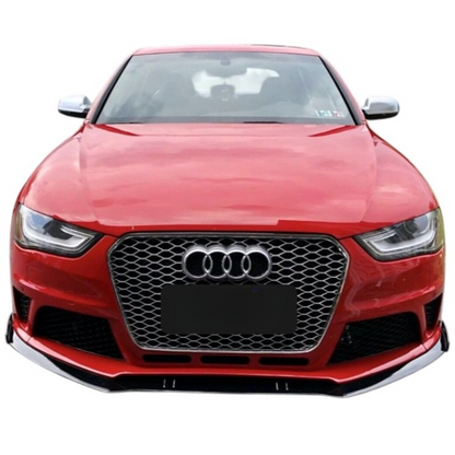 💫ART.4036 Splitter adatto per Audi A4 2013-2015 Look RS4💫
