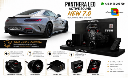 💕ART.2672 PANTHERA Soundsystem Booster 7.0 -Mercedes-AMG GT / GT S C190 💕