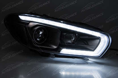 ART.10776 FARI ANTERIORI ADATTO PER VW SCIROCCO 08-04.14