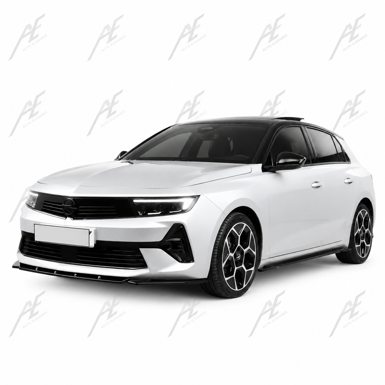 💕SPLITTER   Opel Astra L 2020+ NERO  LUCIDO 💕