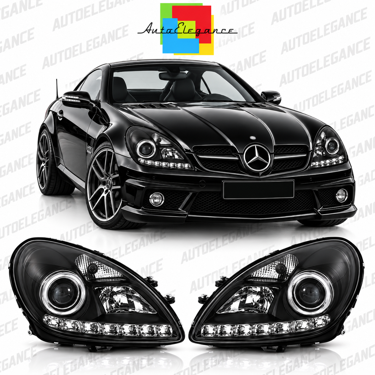 💕ART.10620 FARI ANTERIORI ADATTO PER  MERCEDES R171 SLK 04-11💕