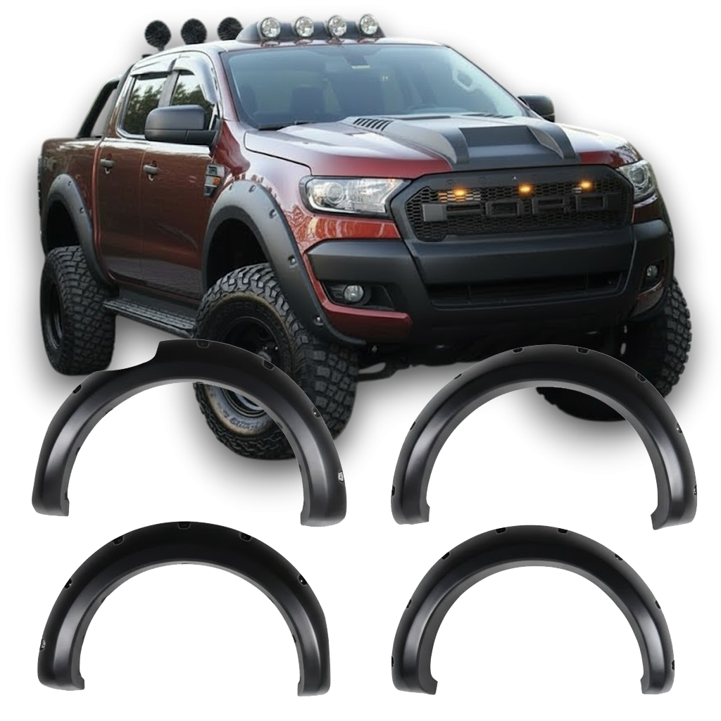 ART.7218  Alargamenti Jumbo per parafanghi Ford Ranger T6+T7+T8 (2012-2022)