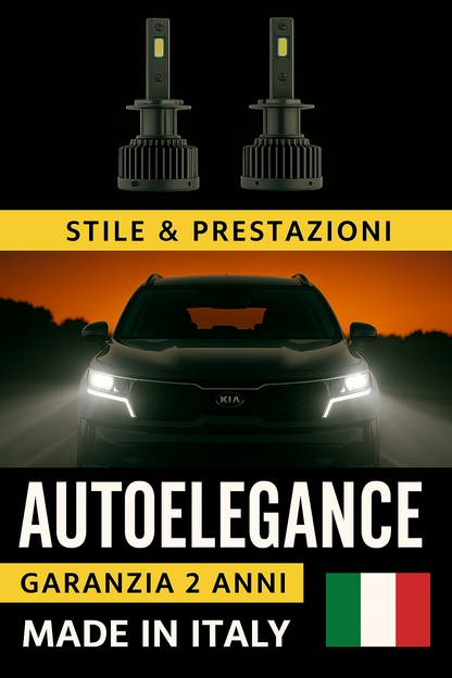 ⭐KIT LED D3S 6000K ANABBAGLIANTI PER KIA SORENTO MK3 – LUCE BIANCA POTENTE⭐