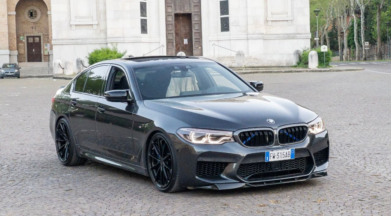 ⭐SPLITTER ADATTO PER BMW M5 F90 Prefacelift 2018-2020 ⭐