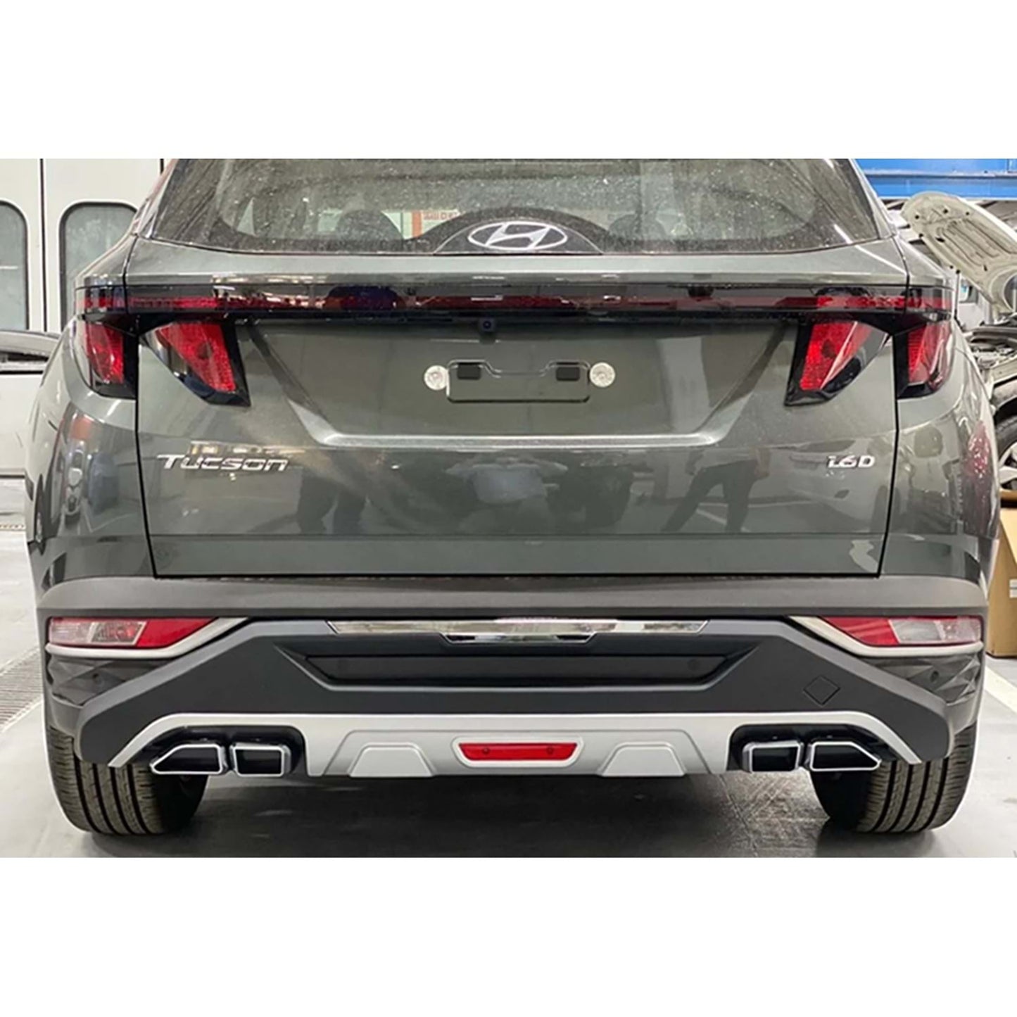 💕ART.1635 KIT SOTTO PARAURTI HYUNDAI TUCSON 2020+ANTERIORE+POSTERIORE ABS💕