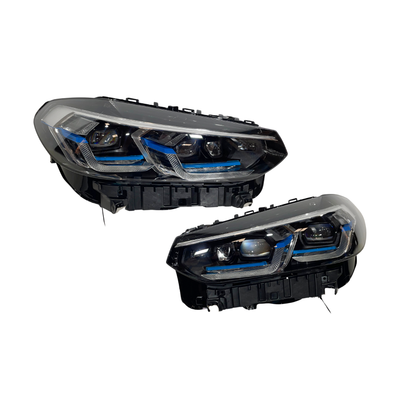 🔥ART.9205 KIT PARAURTI ANTERIORE + FARI BMW G01 X3 /G02 X4 17-21 LOOK X3M LCI🔥