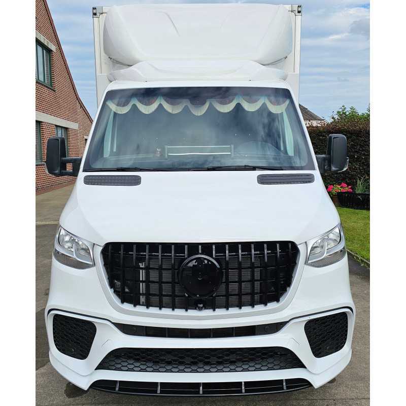 💫ART.7244 Paraurti Anteriore + Griglia Cromata per M.Benz Sprinter W907 2019+ 💫