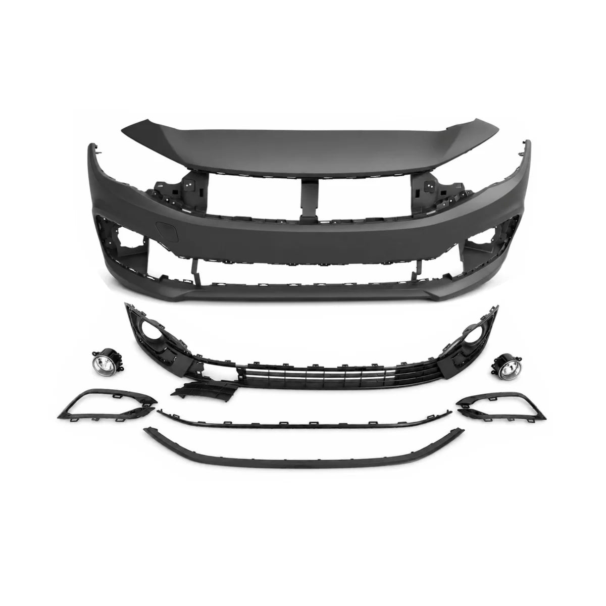 💕ART.10254  PARAURTI  ANTERIORI FIAT TIPO 356 (2021-2026) NERO💕
