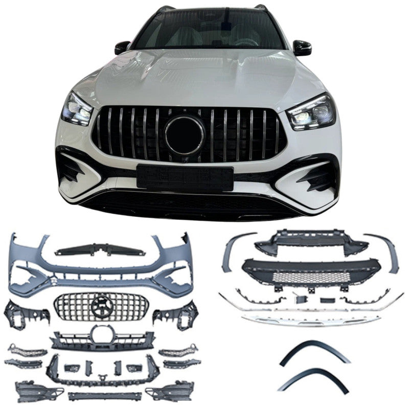 ⭐Paraurti anteriore adatto per Mercedes GLE coupé C167 GLE SUV W167 nuovo look⭐