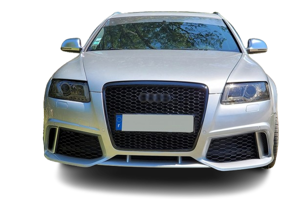 💫ART.4424 Paraurti Anteriore adatto per Audi A6 C6 2009-2012 Look RS6💫