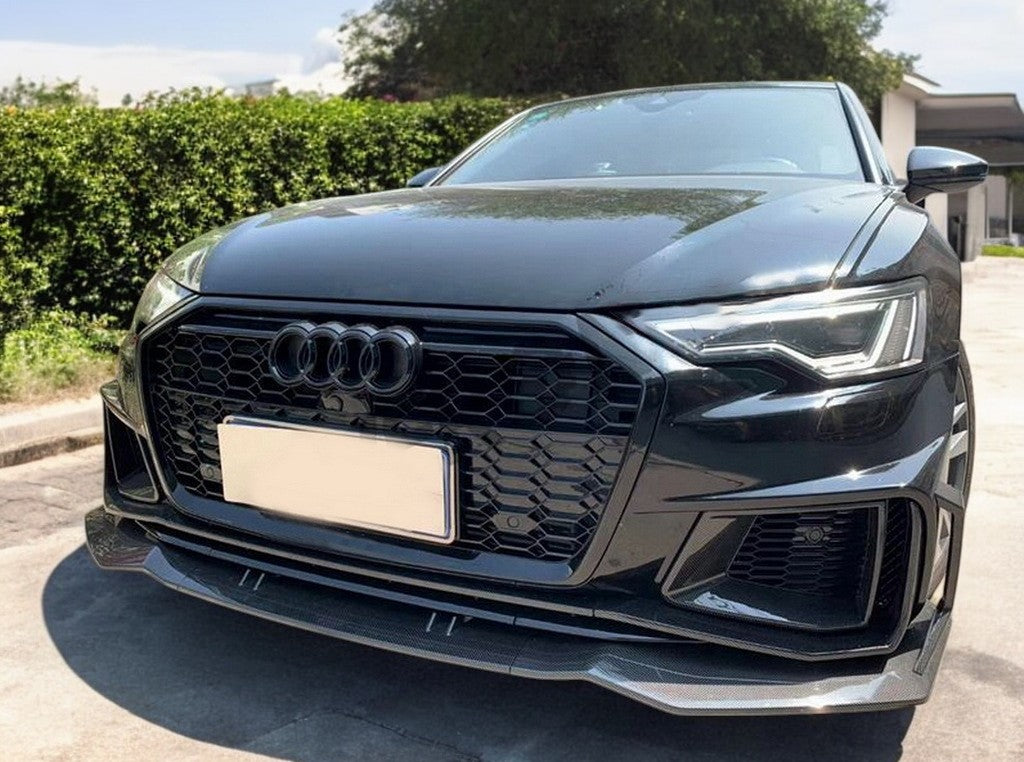 Griglia adatto per Audi A6 C8 (4A) Sedan Avant (2018+) RS6 Look