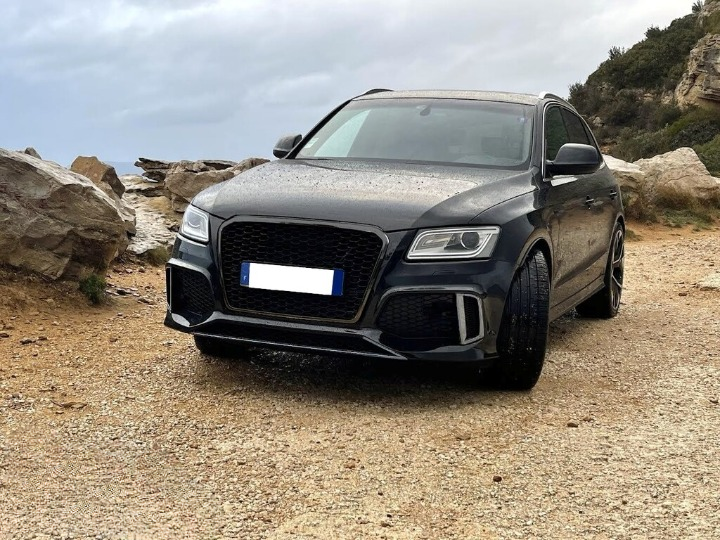 💫 ART.7455 Paraurti Anteriore Look SQ5 PDC per AUDI Q5 2012-2016💫