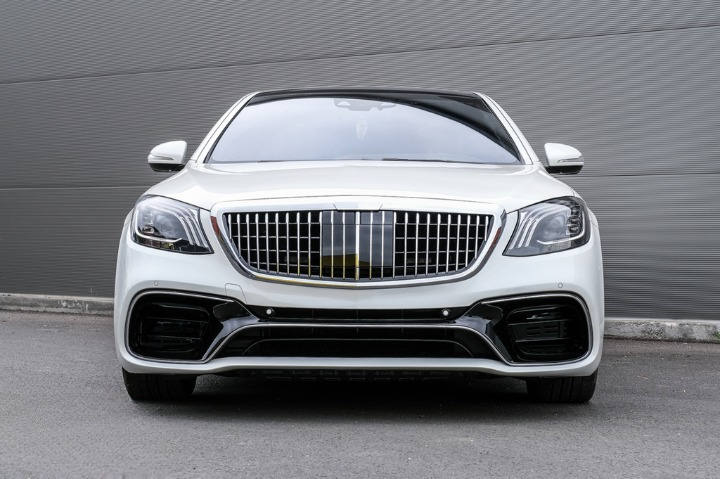 💫ART.7477 Paraurti Anteriore Sportivo per Mercedes Benz Classe S W222 18-20💫
