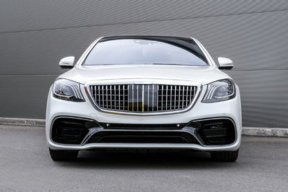 💫ART.7477 Paraurti Anteriore Sportivo per Mercedes Benz Classe S W222 18-20💫
