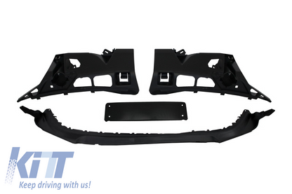 Front bumper suitable for VW Golf 6 VI (2008-2013) with LED headlights
