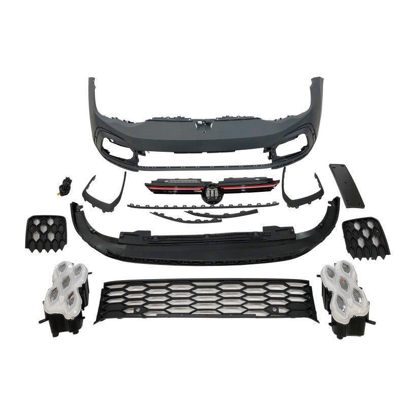 💕ART.9500 PARAURTI  ANTERIORI Volkswagen Golf 8 2019-2023 Look GTI💕