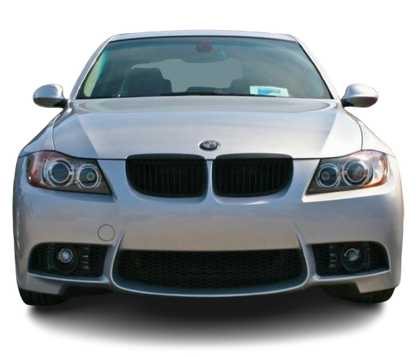 💫ART.4656 Paraurti Anteriore e Fari Fendinebbia per BMW E90 / E91 2005-2008💫