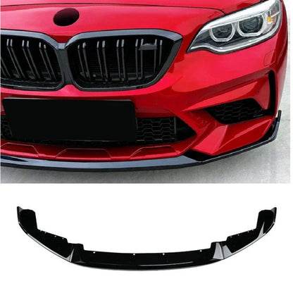 ✨Splitter compatibile con BMW M2 F87 nero lucido✨