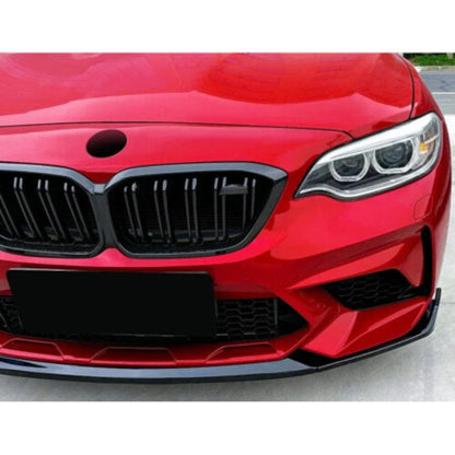 ✨Splitter compatibile con BMW M2 F87 nero lucido✨