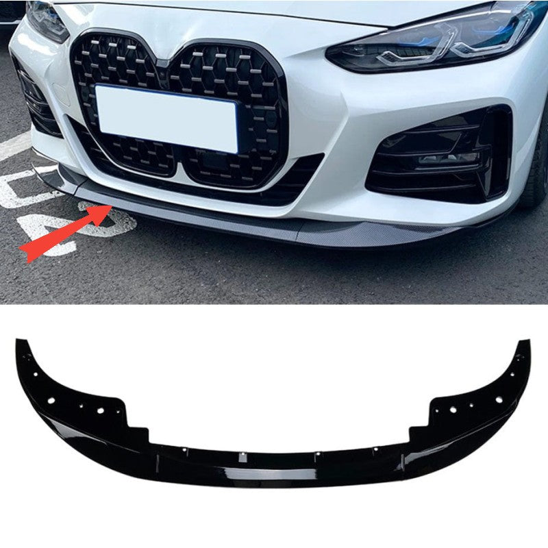 ✨Splitter compatibile con BMW serie 4 G22 G23 coupé convertibile nero ✨