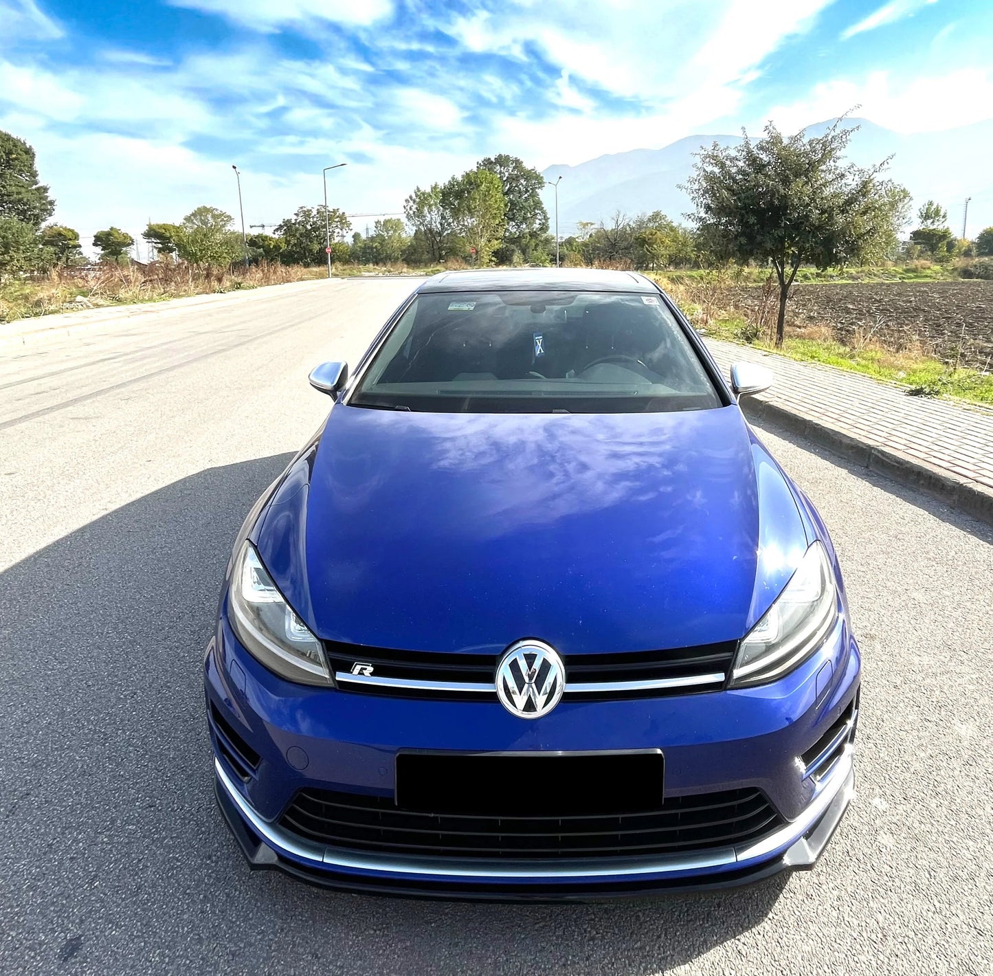 Splitter anteriore adatto per VW Volkswagen Golf MK 7 R / R Line 2013-2016
