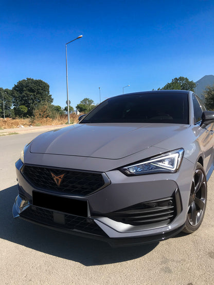 Splitter Anteriore COMPATIBILE PER CUPRA Leon 2020+ Versione 3 Senza ABE TÜV