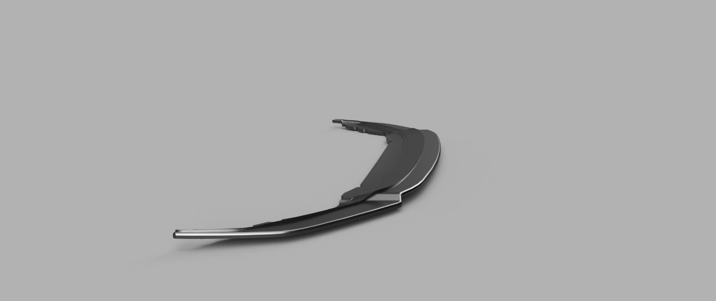 Splitter Anteriore VOLKSWAGEN Tiguan MK2 R-Line 2015-2020 Con ABE TÜV