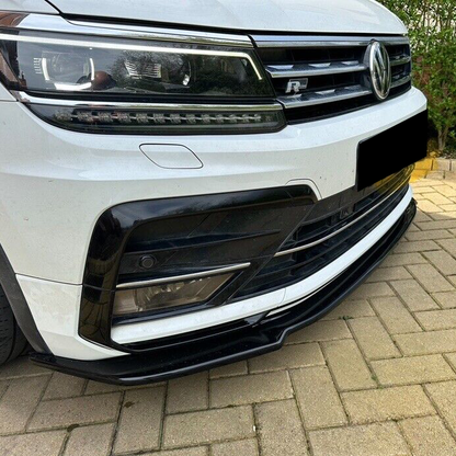 Splitter Anteriore VOLKSWAGEN Tiguan MK2 R-Line 2015-2020 Con ABE TÜV