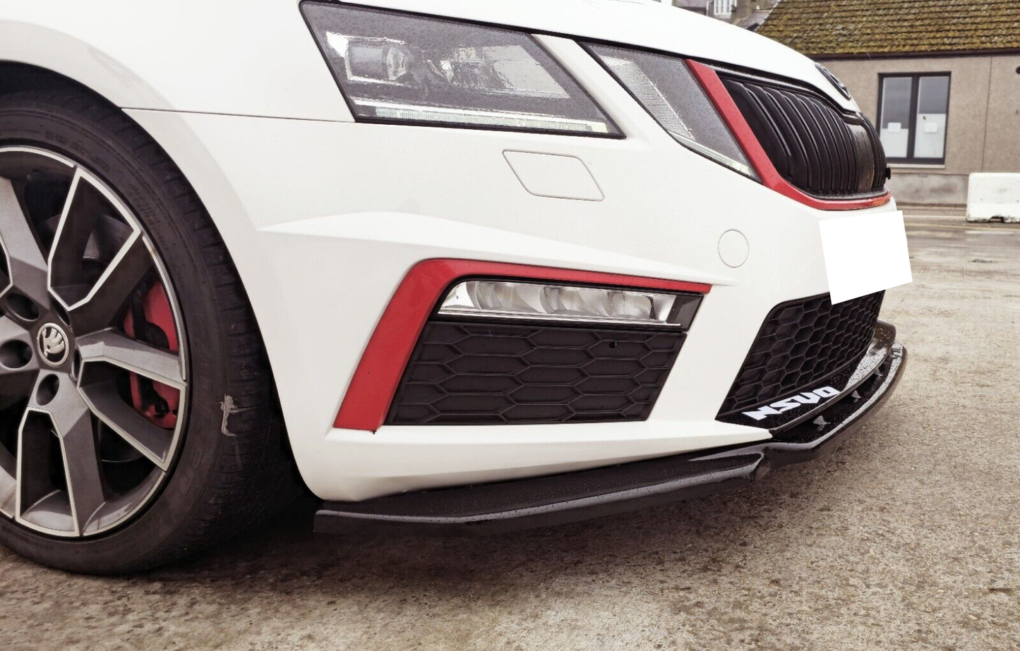 Splitter adatto per ⭐⭐SKODA Octavia RS MK3 2013-2016 ⭐⭐