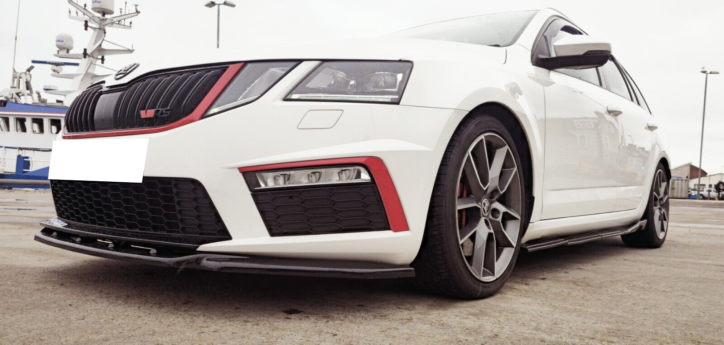Splitter adatto per ⭐⭐SKODA Octavia RS MK3 2013-2016 ⭐⭐